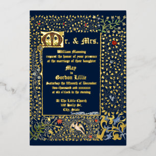 Victorian Era 1873 Mediaeval Style Wedding