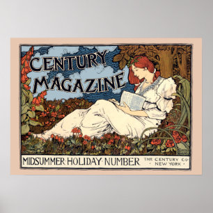 Victorian Era Art Nouveau Ad by Louis Rhead Poster