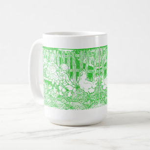 Victorian Era Children & Baby Chicks Coffee Mug