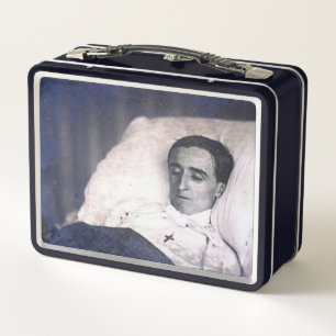 Victorian Era Death Photo Metal Lunch Box
