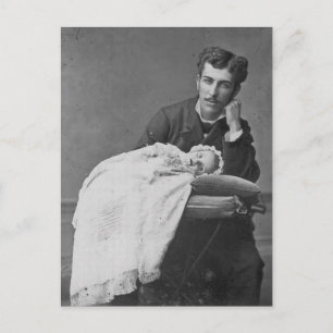 Victorian Era Death Photo Postcard