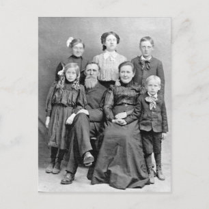 Victorian Era Death Photo Postcard