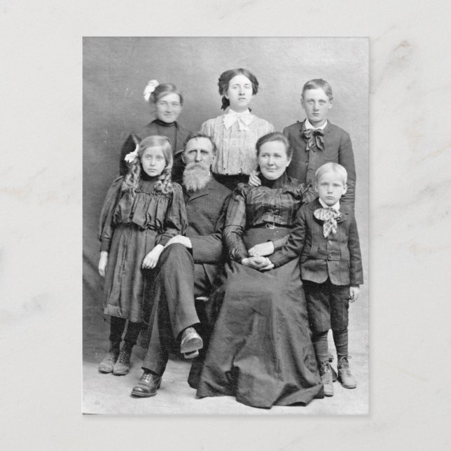 Victorian Era Death Photo Postcard (Front)