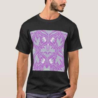 Victorian Era Florals No.14 [Ghost and Rich Lilac] T-Shirt