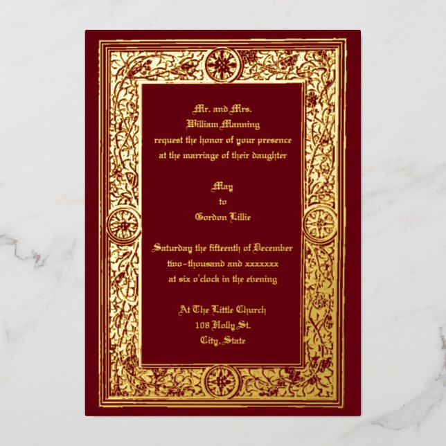 Victorian Era Foliage & Berries by Anton Seder (Front)