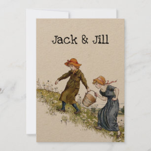 Victorian Era Jack & Jill by Kate Greenaway