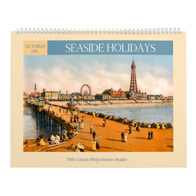 Victorian Era Seaside Holidays 2026 Calendar (Cover)