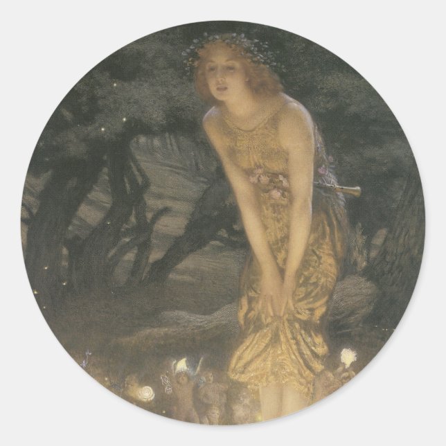 Victorian Faerie Sticker (Front)