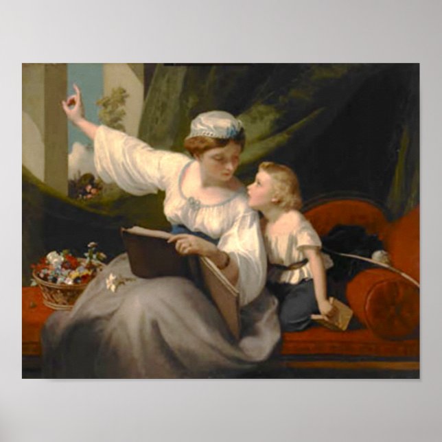 Victorian Fairy Tale Story Poster (Front)