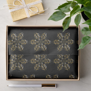 Victorian Fantasy Snowflake Christmas Tissue Paper