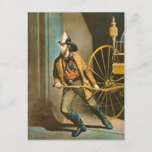 Victorian Firefighter 2 "The American Fireman" Postcard