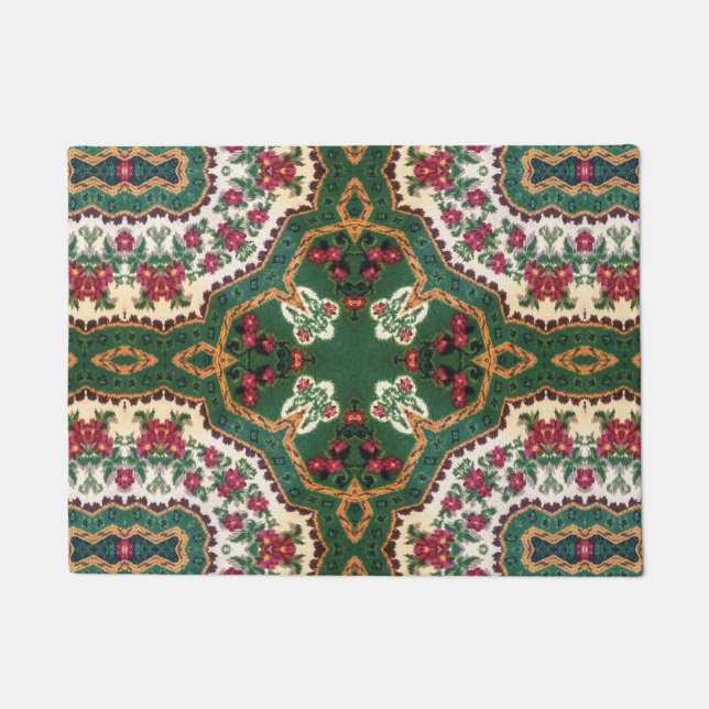 Victorian Floral Doormat (Front)