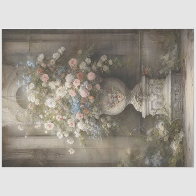 Victorian Floral Tissue Paper (Front)