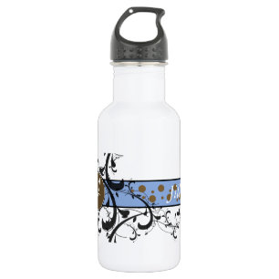 Victorian Flourish Monogrammed 532 Ml Water Bottle