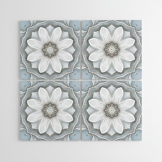 Victorian Flower Tile