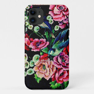 Victorian Flowers and Birds iPhone 11 Case