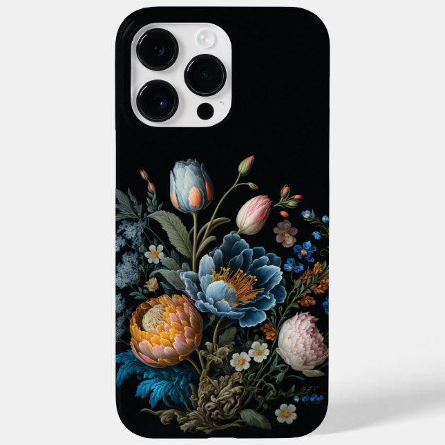 Victorian Flowers Design - A Timeless Classic Case-Mate iPhone Case (Back)
