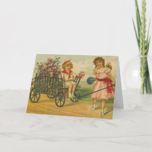 Victorian Flowers For Mum Mother's Day Card