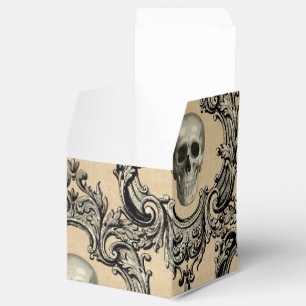 Victorian Framework Skulls Goth Skeleton Gothic Favour Box