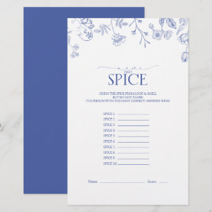 Victorian French Blue & White Bridal Shower Game