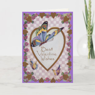 Victorian Friend's Valentine's Day Card