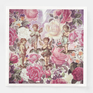 Victorian Garden Dinner Paper Napkins