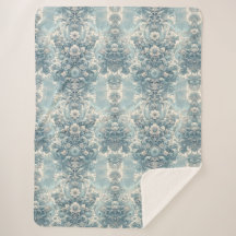 Victorian Garden in Blue | Vintage Floral Baroque