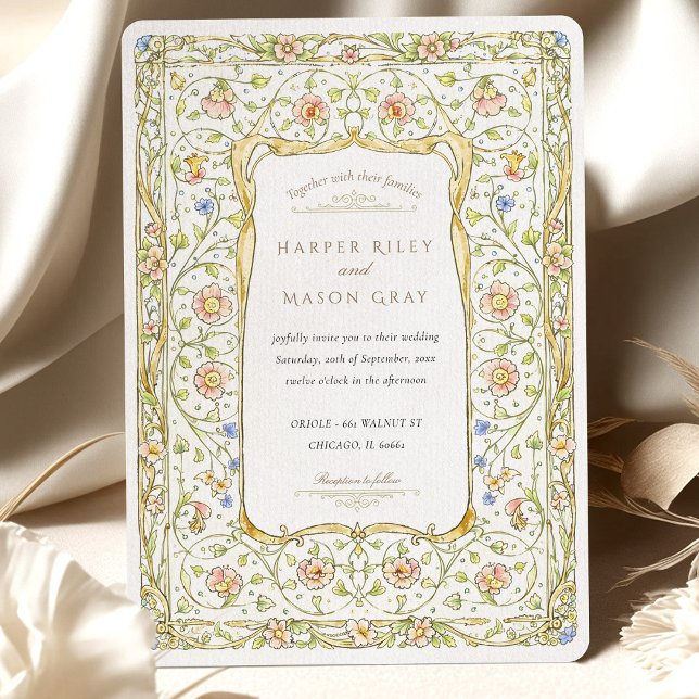 Victorian Garden Wedding Invitation (Creator Uploaded)