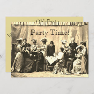 Victorian Gathering Party Invitations