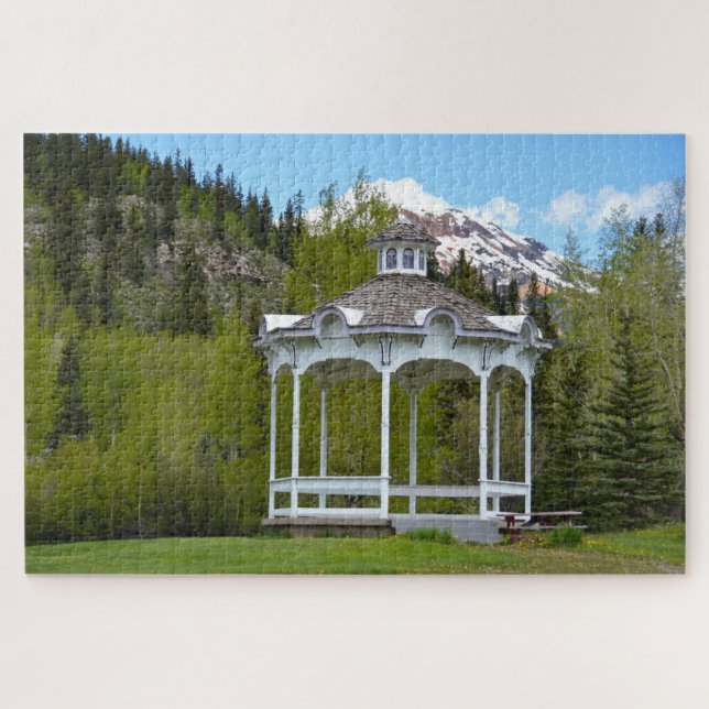 Victorian Gazebo, Silverton, Colorado Jigsaw Puzzle (Horizontal)