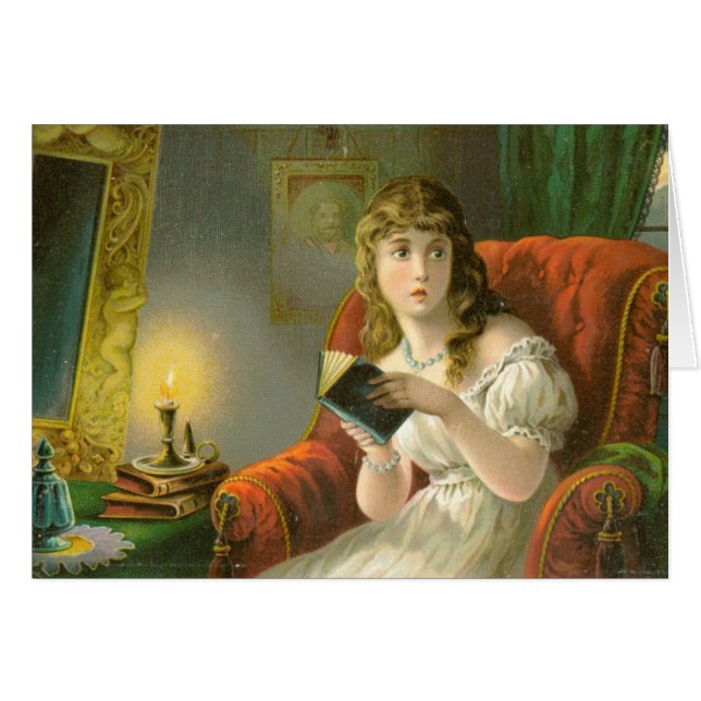 Victorian ghost card (Front Horizontal)