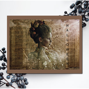 Victorian Ghost Lady-in-Waiting Card