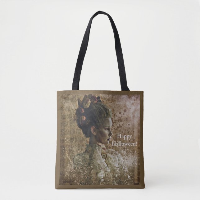 Victorian Ghost Lady-in-Waiting Tote Bag (Front)