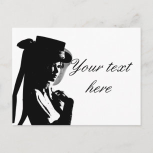 Victorian Girl Postcard