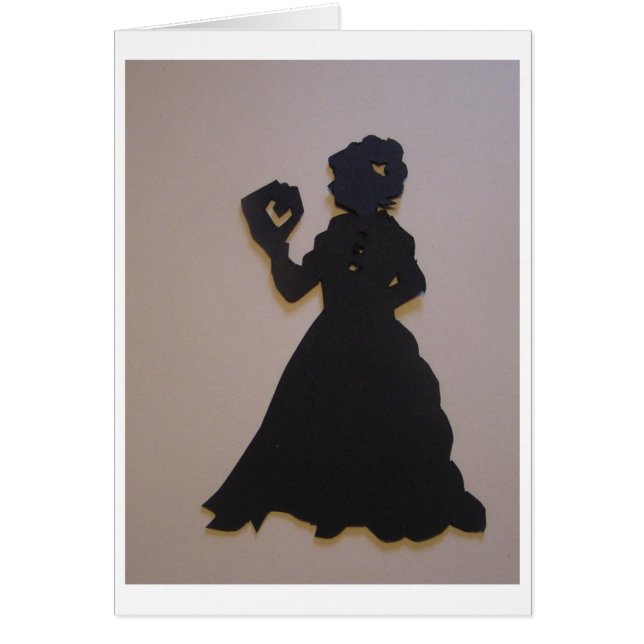 Victorian girl reading a book (Front)