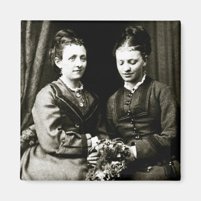 Victorian Girlfriends Magnet (Front)