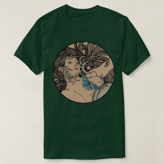 victorian goddess art word T-Shirt (Design Front)