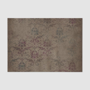 Victorian Gothic Brown Tissue Paper   Elegant 