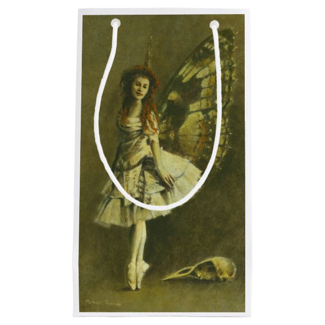 Victorian Gothic Fairy Gift Bag (Front)