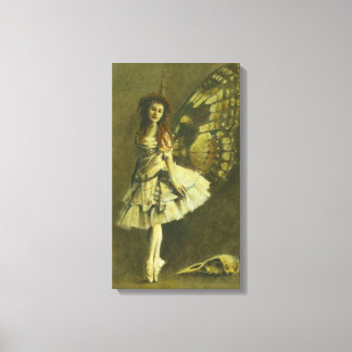 Victorian Gothic Fairy Wrapped Canvas