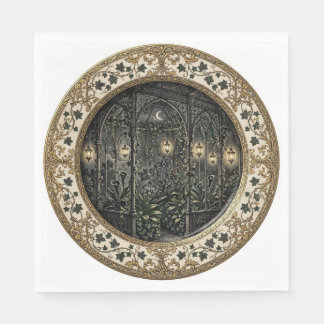 Victorian Gothic Greenhouse Napkins