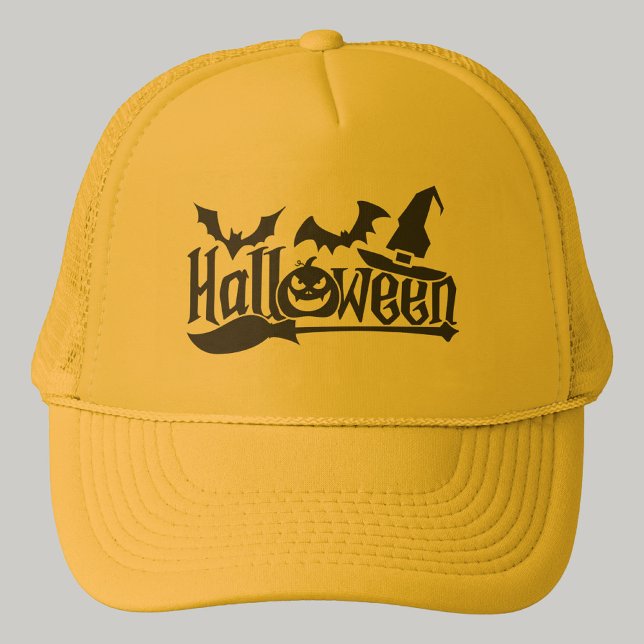 Victorian Gothic Halloween Trucker Hat (Creator Uploaded)