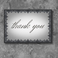 Victorian Gothic Iron Border White Wedding