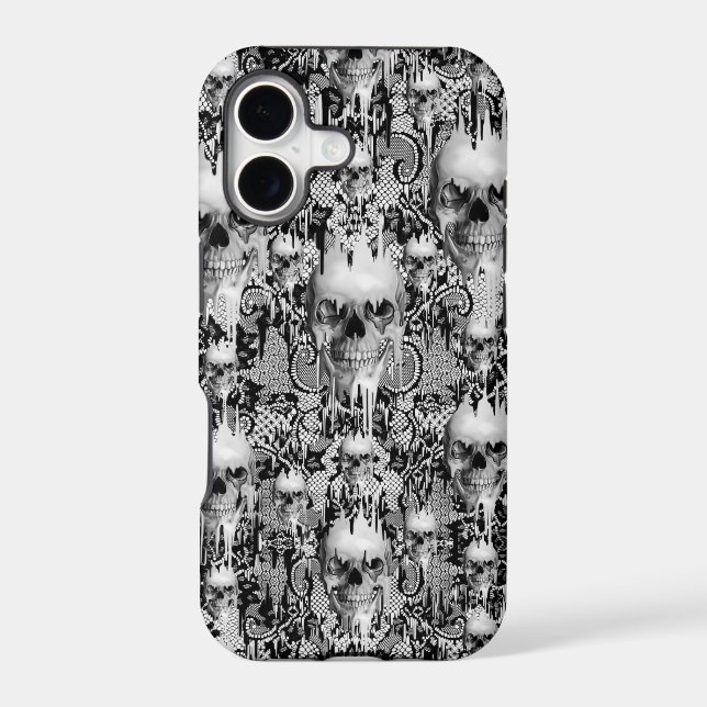 Victorian Gothic Lace skull pattern (Back)