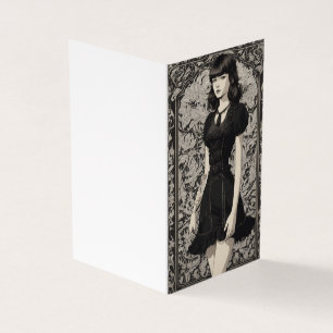 Victorian Gothic LBD Little Black Dress Blank