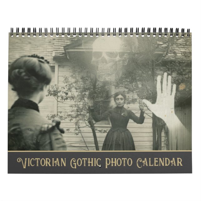 Victorian Gothic Photo Vintage Horror  Calendar (Cover)