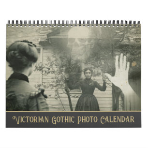 Victorian Gothic Photo Vintage Horror  Calendar