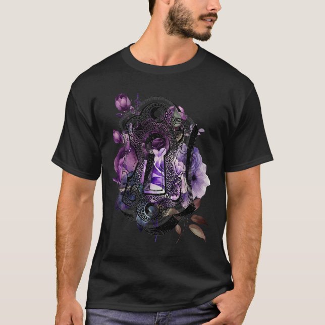 Victorian Gothic Steampunk inspired T-Shirt (Front)