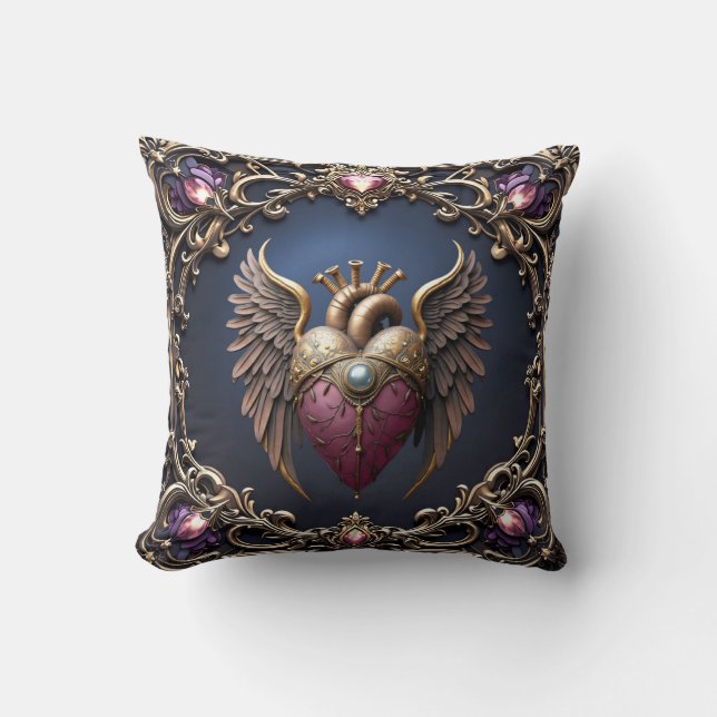 Victorian Gothic Wedding Collection Cushion (Front)