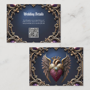 Victorian Gothic Wedding Collection Enclosure Card